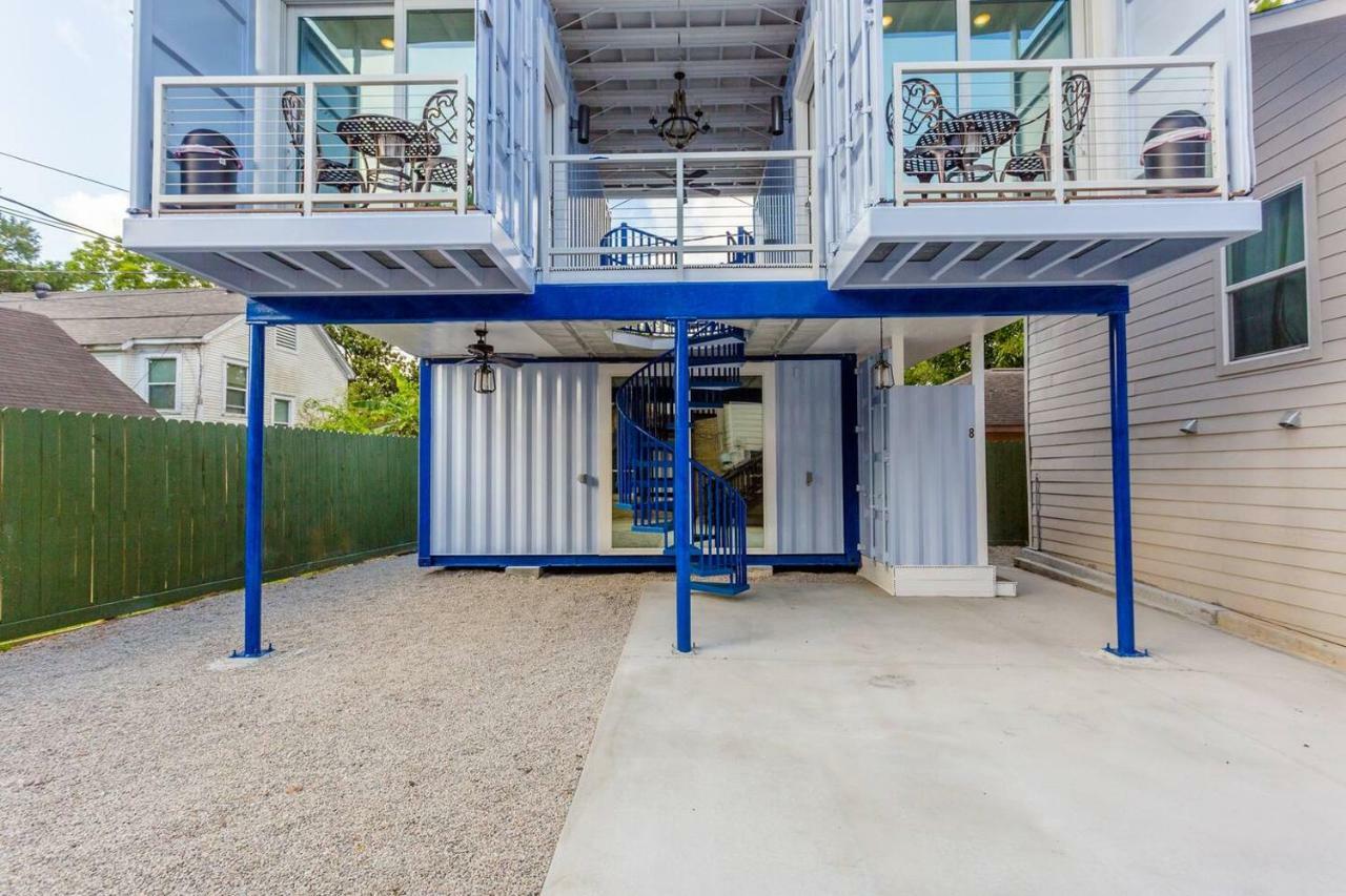 East Downtown Micro-Luxe Container Living Pod #9 Appartement Houston Buitenkant foto